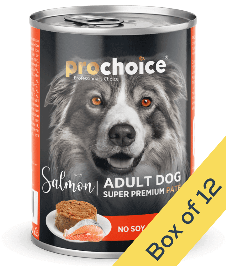 Prochoice Adult Dog Premium Pate With Salmon & Rice 400g