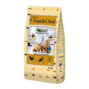 Chat & Chat Expert Adult Cat Food with Chicken & Peas