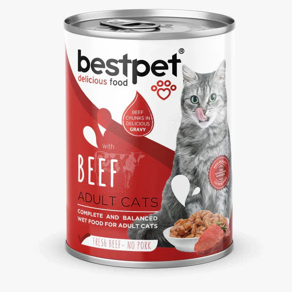 Bestpet Adult Cat Beef 400g