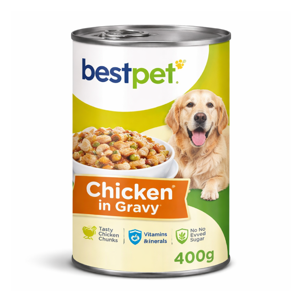 Bestpet Dog Chicken In Gravy 400g
