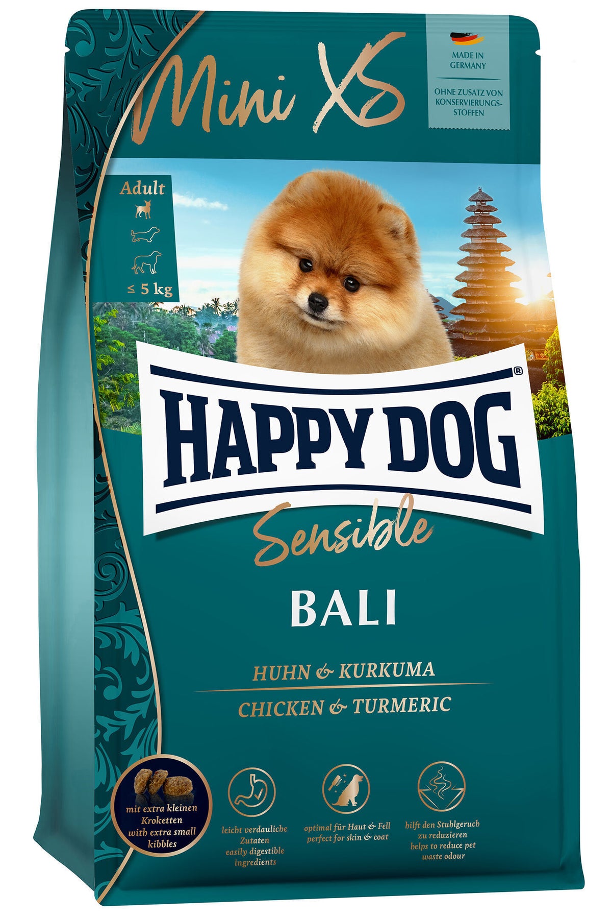Happy Dog Sensible Mini XS Bali Adult Dry Dog Food