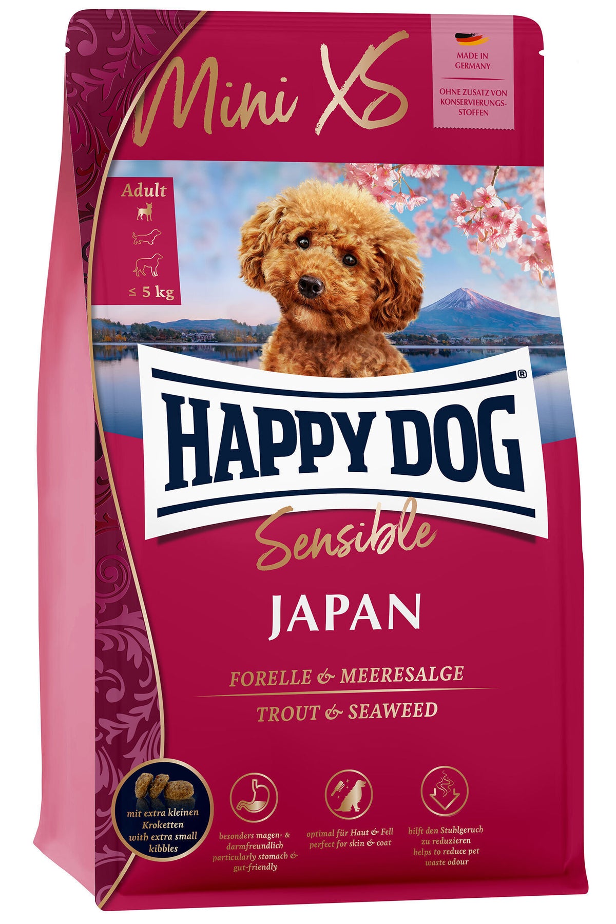 Happy Dog Sensible Mini XS Japan Adult Dry Dog Food