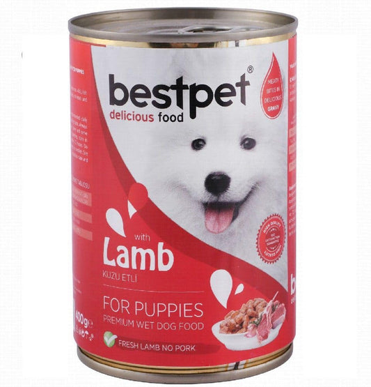 Bestpet Dog Puppy Lamb In Gravy 400g