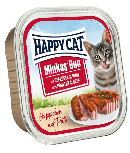 Happy Cat - Minkas Duo Poultry & Beef 100g