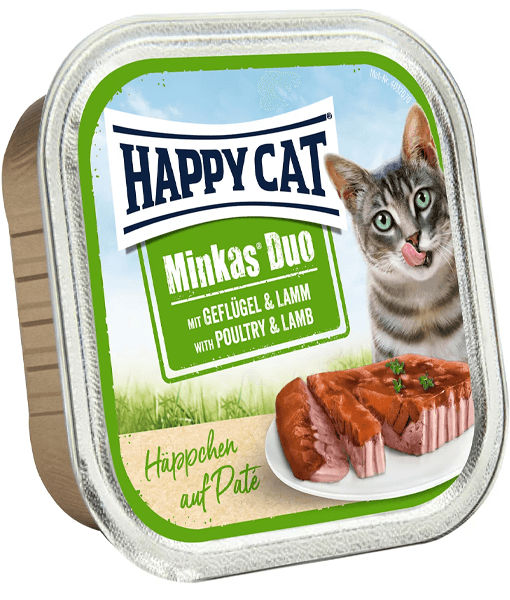 Happy Cat - Minkas Duo Poultry and Lamb 100g
