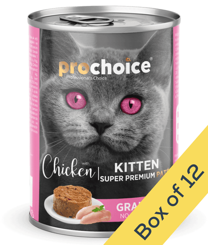 Prochoice Kitten Premium Pate With Chicken 400g