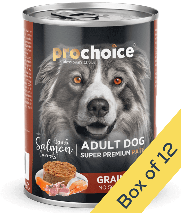 Prochoice Lamb, Salmon & Carrots Adult Pate 400g