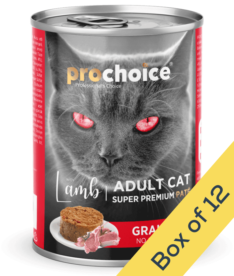 Prochoice Adult Cat Premium Pate With Lamb 400g