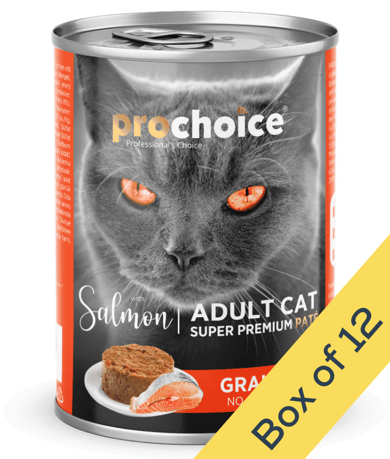 Prochoice Adult Cat Premium Pate With Salmon 400g