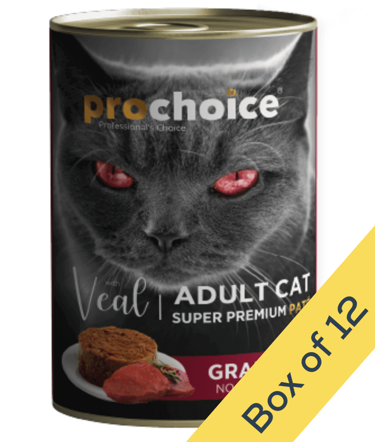 Prochoice Adult Cat Premium Pate With Veal 400g