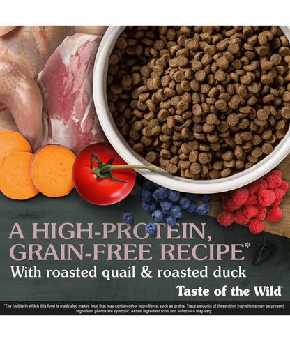 Taste of The Wild Lowland Creek Feline Recipe with Roasted Quail & Duck - 2kg