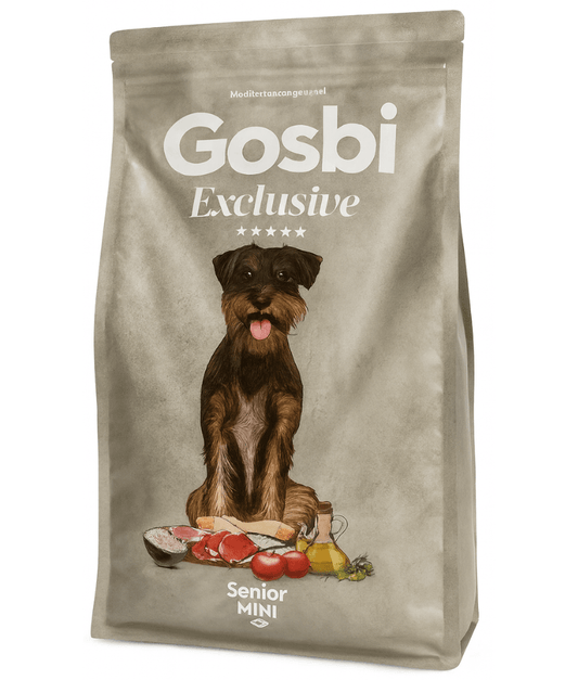 Gosbi Exclusive Senior Mini Chicken, Lamb & Fish Dry Dog Food