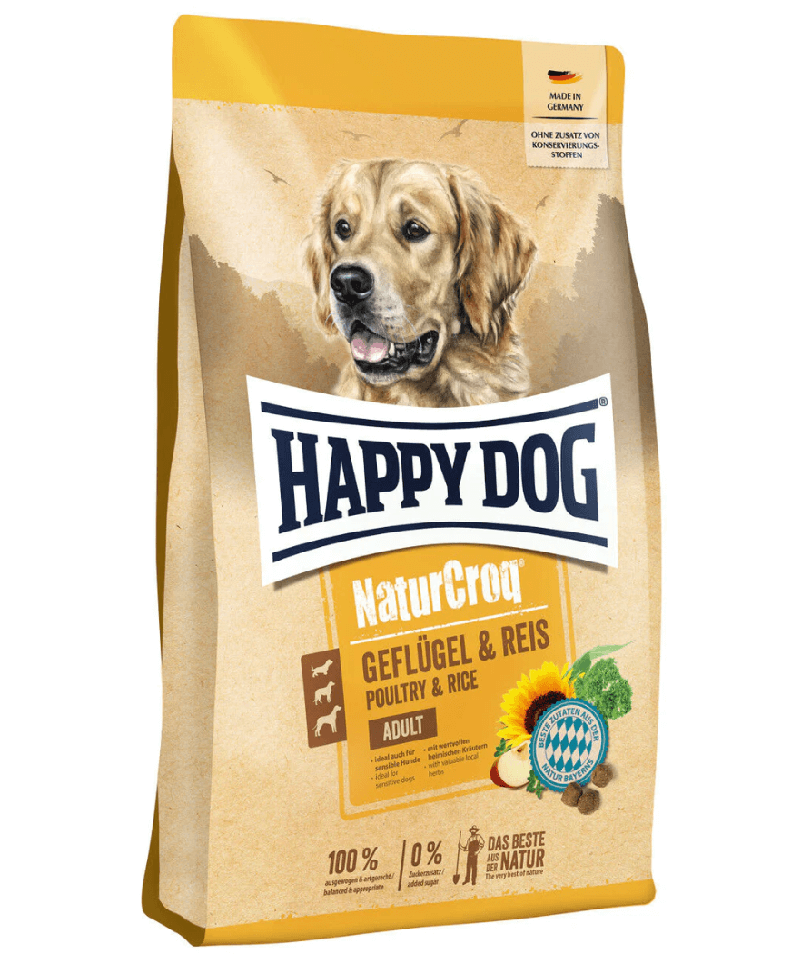 Happy Dog NaturCroq Poultry Pure & Rice Adult Dry Dog Food