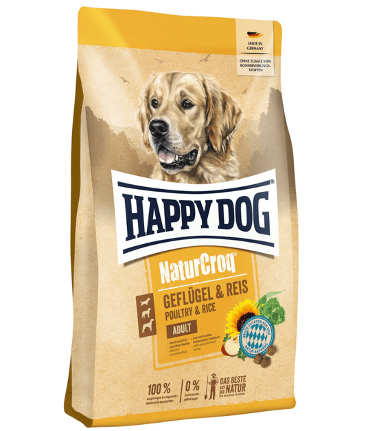 Happy Dog NaturCroq Poultry Pure & Rice Adult Dry Dog Food