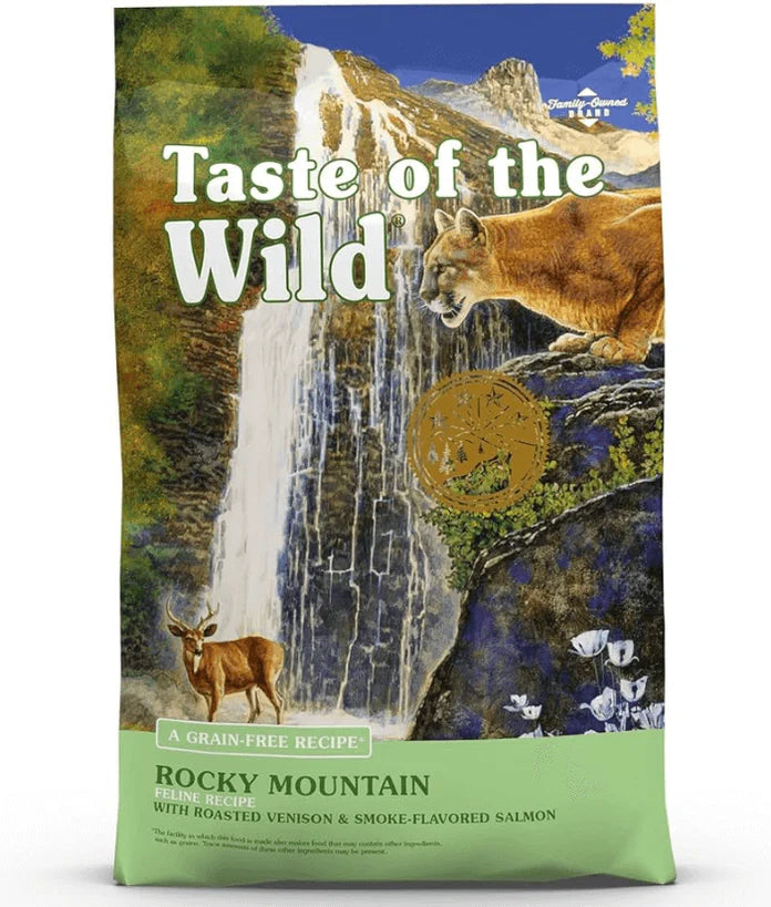 Taste of The Wild Rocky Mountain Feline Formula with Venison & Smoked Salmon - 2kg