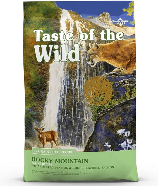 Taste of The Wild Rocky Mountain Feline Formula with Venison & Smoked Salmon - 2kg