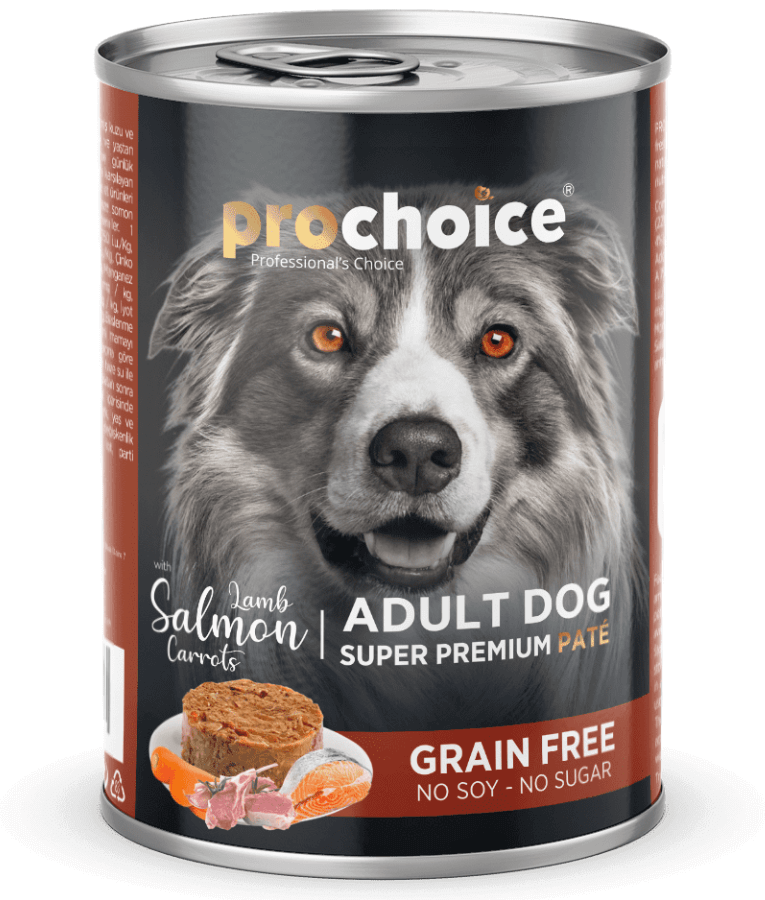 Prochoice Lamb, Salmon & Carrots Adult Pate 400g
