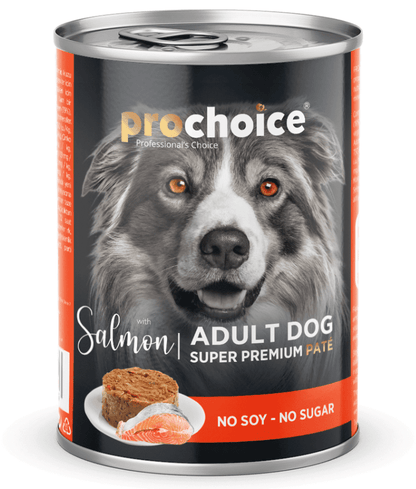 Prochoice Adult Dog Premium Pate With Salmon & Rice 400g