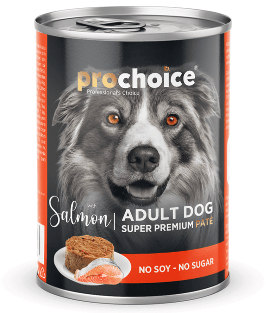 Prochoice Adult Dog Premium Pate With Salmon & Rice 400g