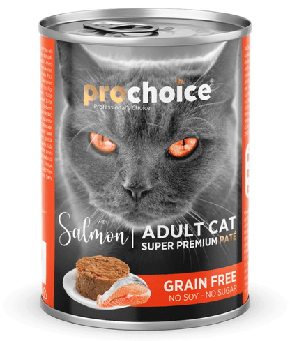 Prochoice Adult Cat Premium Pate With Salmon 400g