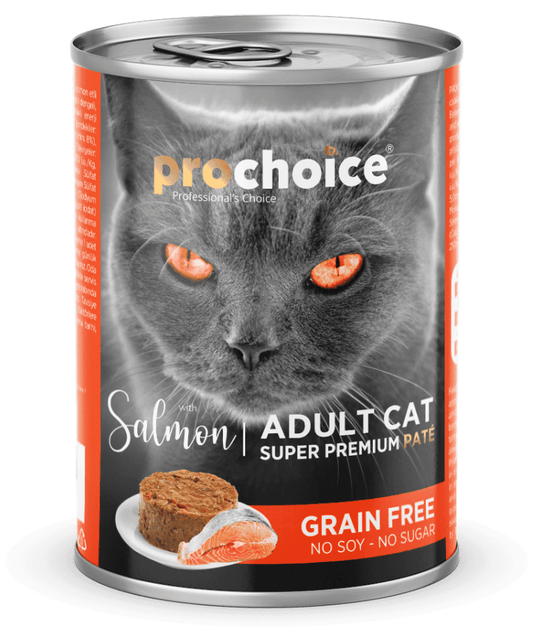 Prochoice Adult Cat Premium Pate With Salmon 400g