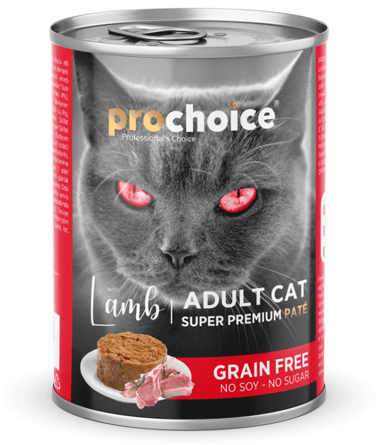 Prochoice Adult Cat Premium Pate With Lamb 400g