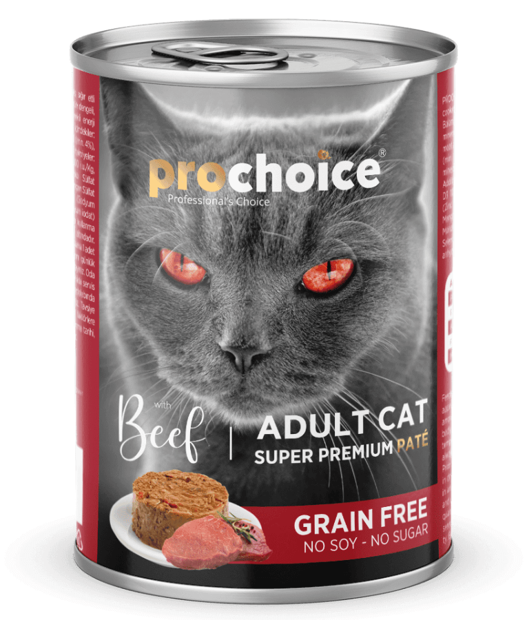 Prochoice Adult Cat Premium Pate With Beef 400g