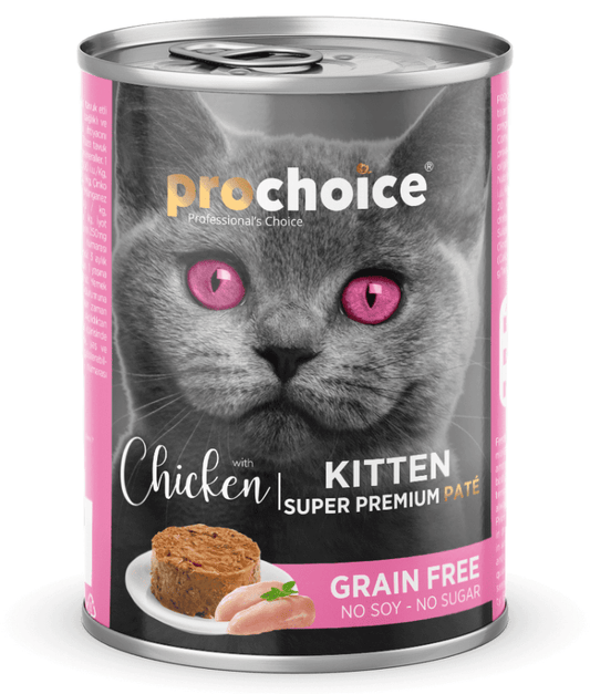 Prochoice Kitten Premium Pate With Chicken 400g