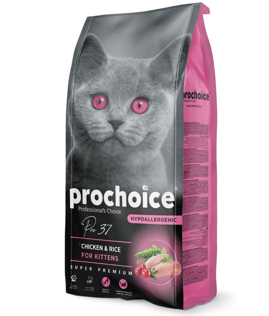 Prochoice Pro 37 Chicken & Rice Hypoallergenic For Kittens 2kg