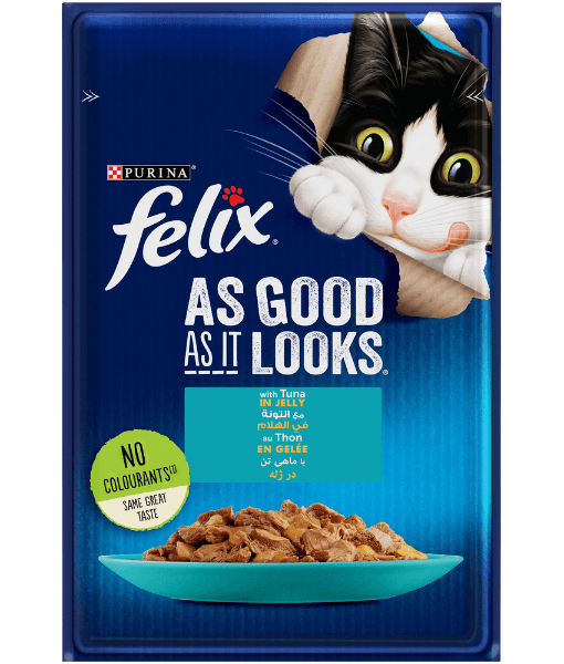 Purina - Felix As Good As It Looks Tuna In Jelly Wet Cat Food 85g