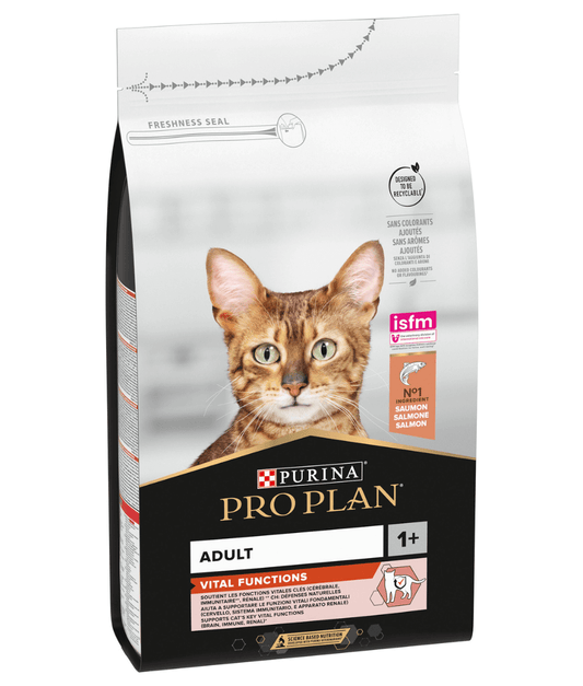 Purina Pro Plan Adult Vital Functions Everyday Dry Cat Food with Salmon