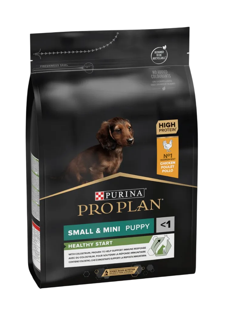 Purina Pro Plan Healthy Start Small & Mini Puppy Dry Dog Food With Chicken
