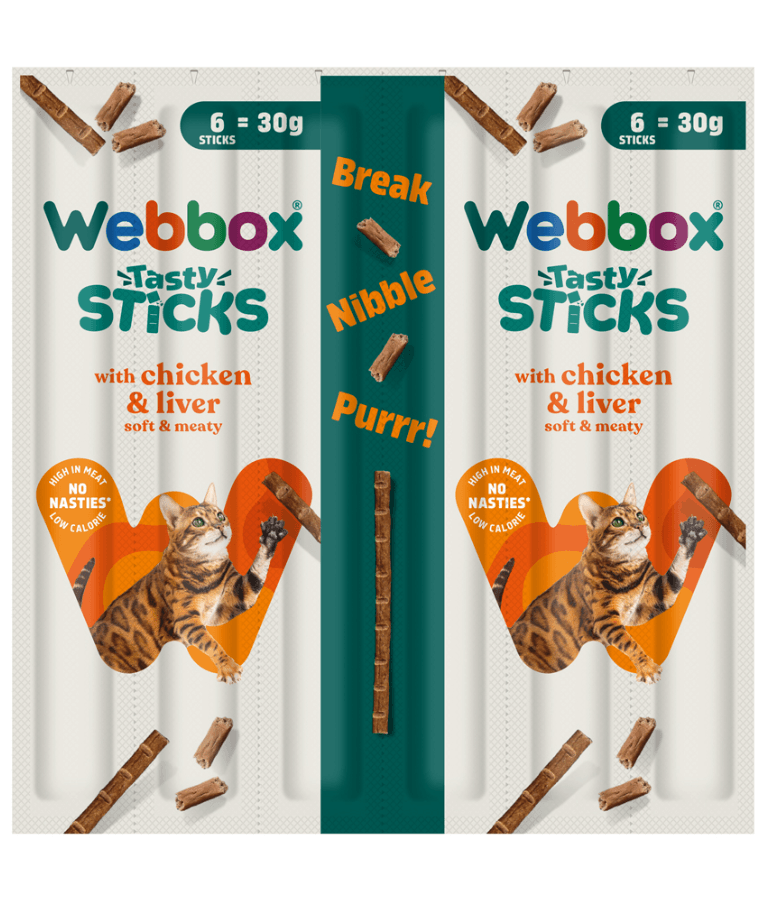 Webbox Cats Delight Sticks Chicken & Liver 6 Stick