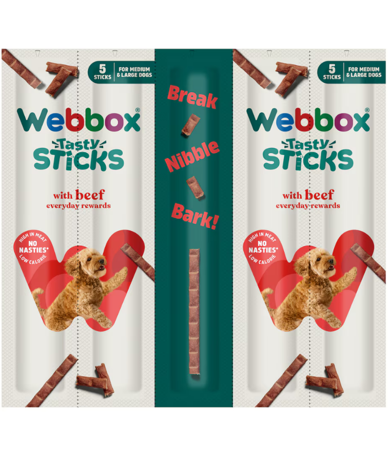 Webbox Chomping Chews, Beef 200G
