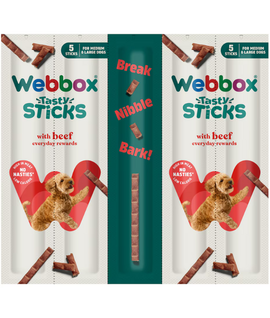 Webbox Chomping Chews, Beef 200G