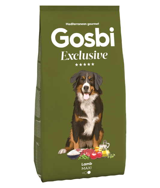 Gosbi Exclusive Hypoallergenic Lamb Adult Dry Dog Food For Large Breeds