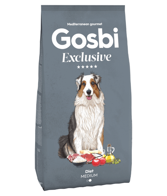 Gosbi Exclusive Hypoallergenic Diet Chicken Adult Dry Dog Food For Medium Breeds