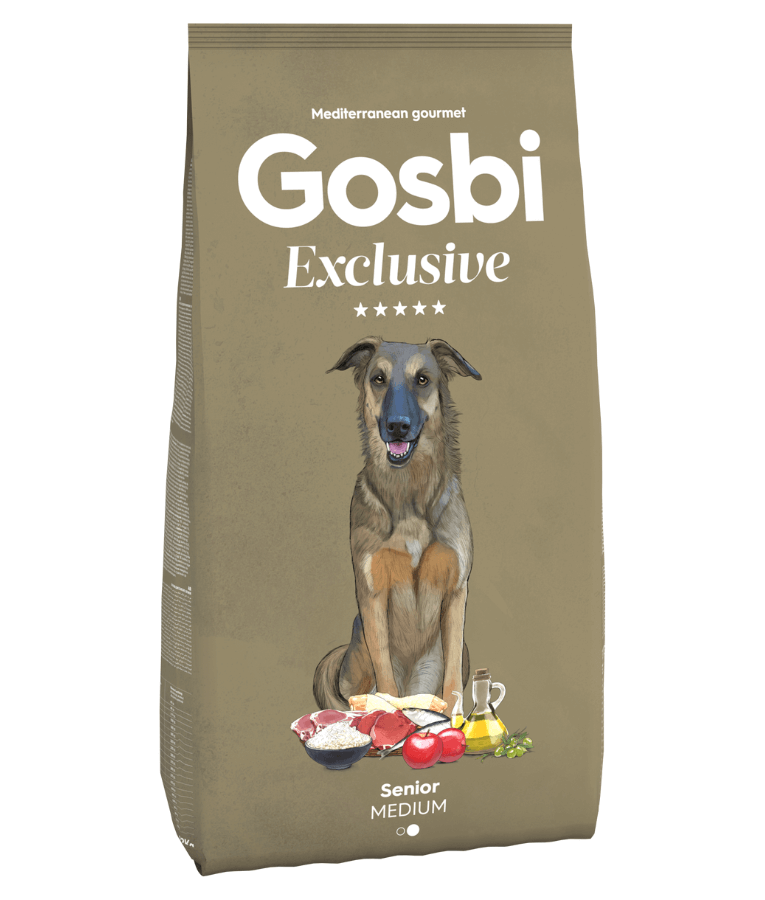 Gosbi Exclusive Hypoallergenic Chicken Senior Dry Dog Food For Medium & Large Breeds