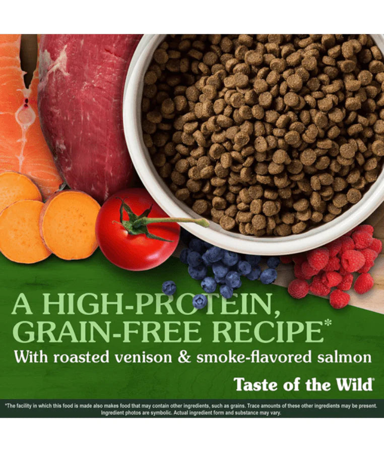Taste of The Wild Rocky Mountain Feline Formula with Venison & Smoked Salmon - 2kg