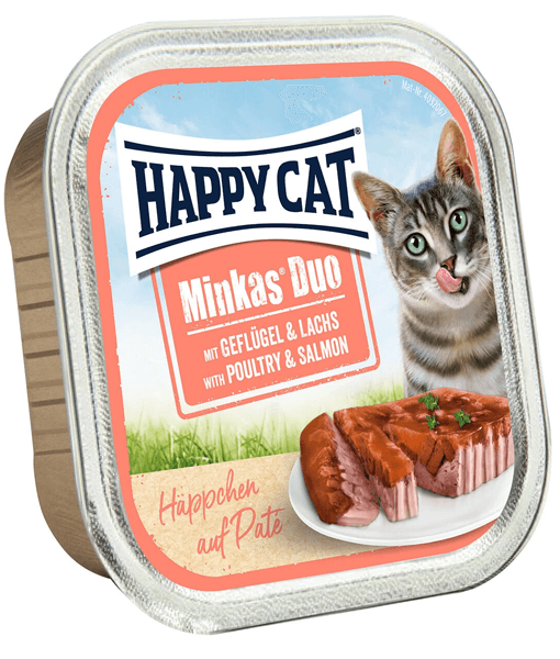 Happy Cat - Minkas Duo Poultry & Salmon 100g