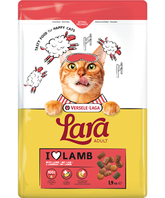 Versele-Laga Lara Adult Lamb Cat Food - 1.9 kg