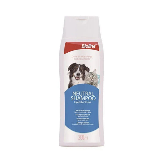 Bioline Neutral Shampoo 250ml for dogs and cats