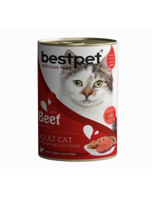 Bestpet Adult Cat Beef 400g