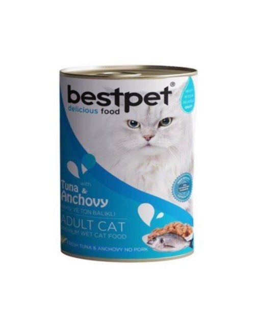 Bestpet Adult Cat Tuna & Anchovy 400g