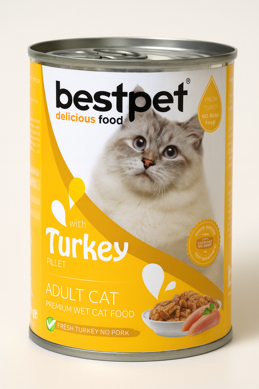 Bestpet Cat With Turkey In Gravy 400g