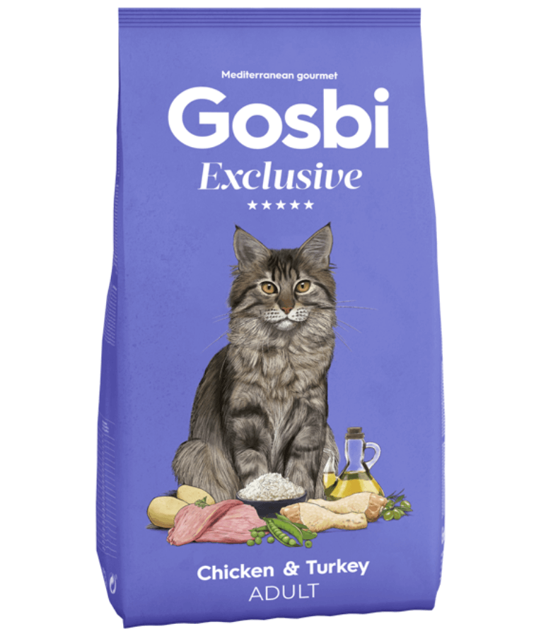 Gosbi Exclusive Chicken and Turkey Adult Dry Cat Food