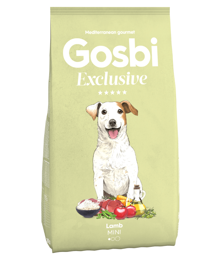 Gosbi Exclusive Hypoallergenic Lamb Adult Dry Dog Food For Mini and Small Breeds
