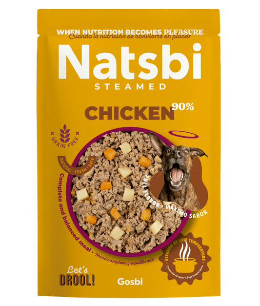 Gosbi Natsbi Steamed Chicken Fresh Dog Food