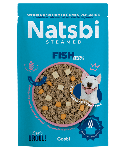 Gosbi Natsbi Steamed Fish Fresh Dog Food
