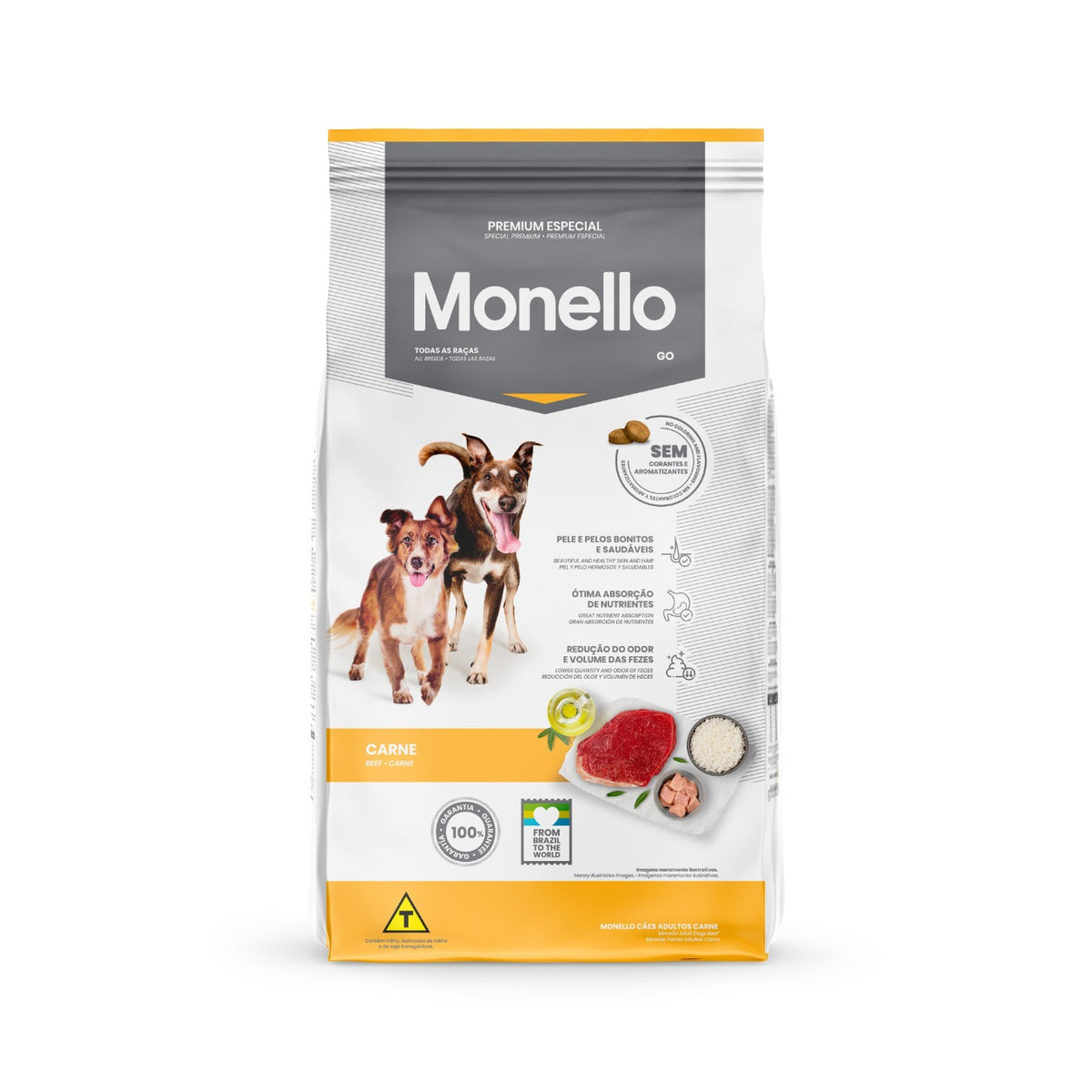 Monello Special Premium Adult Dog Go Dry Food Beef (15kg)
